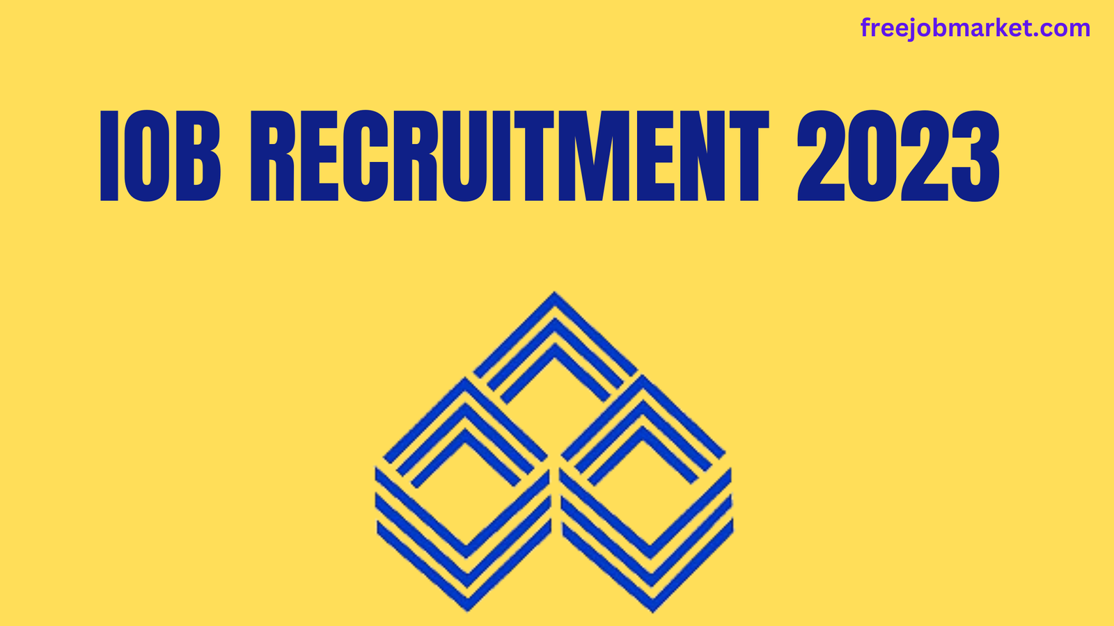 IOB Specialist Officer (SO) Recruitment 2023 – 66 Posts